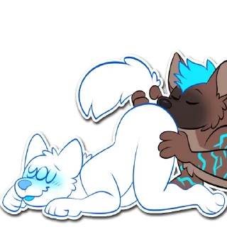 Sticker 🍑 Flash OtterYeen