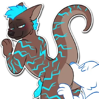 Video sticker 🍑 Flash OtterYeen