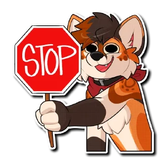 Sticker 🛑 Kelix the Fox