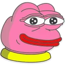 Sticker 🙂 Pink Pepe💓 (created by: Samylo👽)