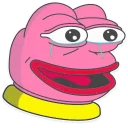 Video sticker 😀 Pink Pepe💓 (created by: Samylo👽)