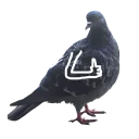 Sticker 👍 Pigeons with hands