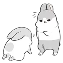 Sticker 😞 Machiko rabbit