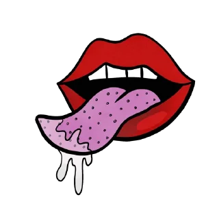 Sticker 👅 Bezhymcelovatsya