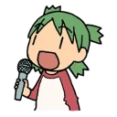 Sticker 🎤 Yotsuba & ! LINE stickers