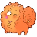 Video sticker 😘 Curly the Spitz