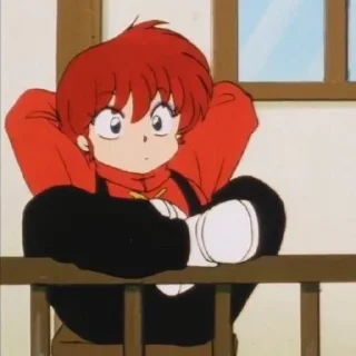 Video sticker 🌟 Ranma 1/2[@Kurailonely] :: @fStikBot