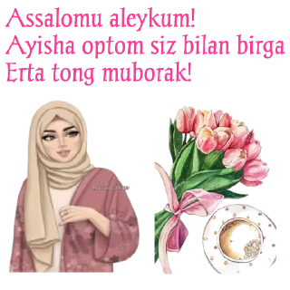 Sticker 😊 Ayisha optom va dona @Sticer_yasab_berish_xizmati