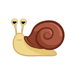 Video sticker 😐 Cute Snail