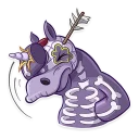 Video sticker 😒 Undead Unicorn