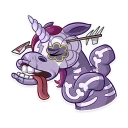 Video sticker 😖 Undead Unicorn