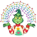 Sticker 🌈 Grinch