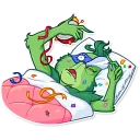 Sticker 😴 Grinch