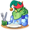 Sticker 🍽 Grinch