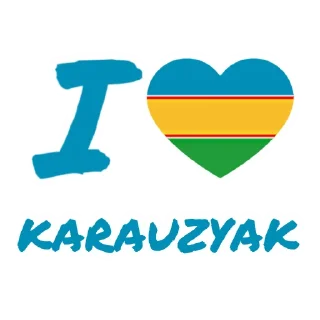 Sticker 💙 I Love KR (Turg'anbaev Ja'diger)