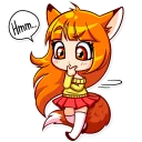 Sticker 🤔 Alice Fox