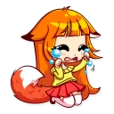 Sticker 😢 Alice Fox