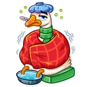 Sticker 🤒 Christmas Goose