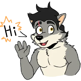 Sticker 🖐 Wolfius