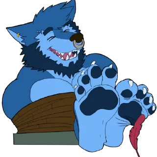 Sticker 😂 Paws Friends👣💖🐾