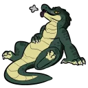 Sticker 🐊 Zaurak, the little boat