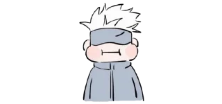 Sticker 😐 Mini Jujutsu Kaisen @Toji_sama