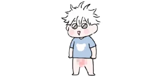 Sticker 🍆 Mini Jujutsu Kaisen @Toji_sama