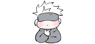 Sticker 🤔 Mini Jujutsu Kaisen @Toji_sama