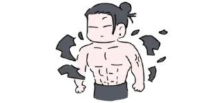 Video sticker 💪 Mini Jujutsu Kaisen @Toji_sama