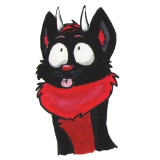 Sticker 😋 lynx_red