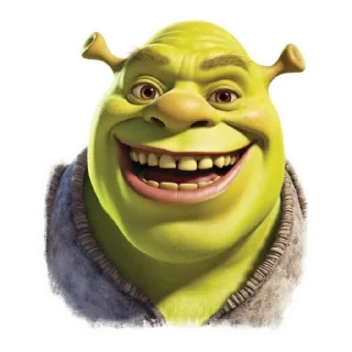 Sticker 😄 Shrek by @MadeByNeuralNetwork