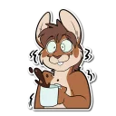 Sticker ☕ Flip