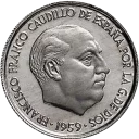 Sticker 📀 F. Franco Caudillo de España
