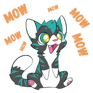 Sticker 😺 Off Course Flerken