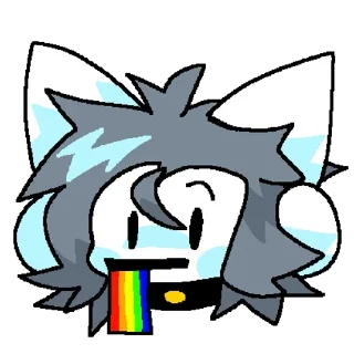 Sticker 🏳‍🌈 ★ temmie by @toffuxxofficial ★ :: @fStikBot