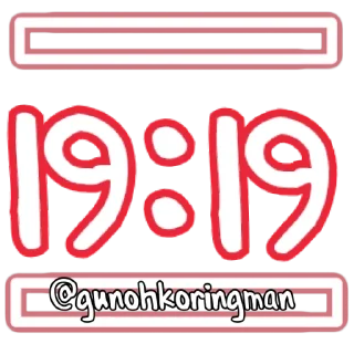 Sticker 🕖 Soatlar @gunohkoringman