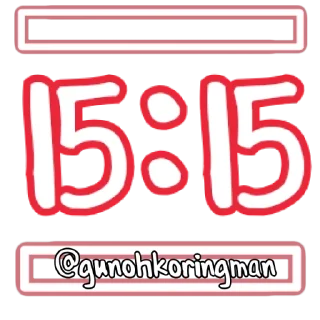 Sticker 🕒 Soatlar @gunohkoringman