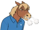 Sticker 😤 Ivan Horse