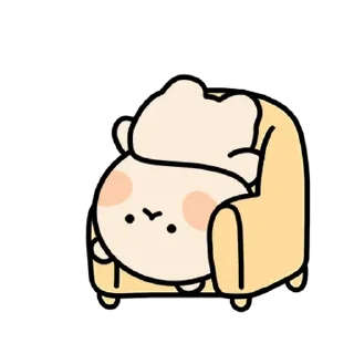 Video sticker 💬 곰돌찡은 게을러 터져찡 By @KakaoEmoticon