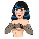 Video sticker 😨 Bettie_Page