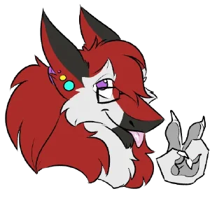 Sticker ✌️ Drew the Sergal