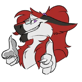 Video sticker 👈 Drew the Sergal