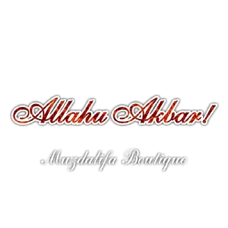 Sticker 🧕 Muzdalifa by @Farhod_Design