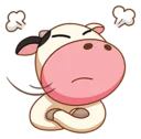 Sticker 😤 Momo Cow