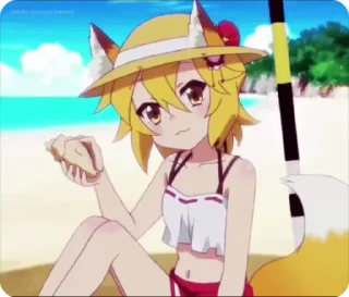 Video sticker 🏖️ Senko san by @Night_668 :: @fStikBot