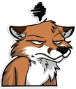 Sticker 😡 MoodFox