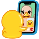 Video sticker 📱 Duck X