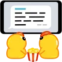 Video sticker 💬 Duck X