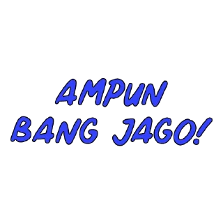 Sticker 🙏 Bang Jago