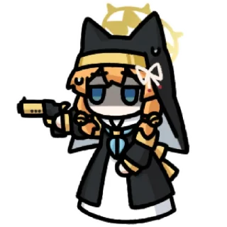 Sticker 🔫 B站 葉月稲荷 @zhaxia_cn